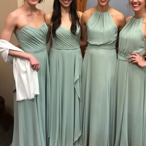Amsale Jaycie bridesmaid Dress